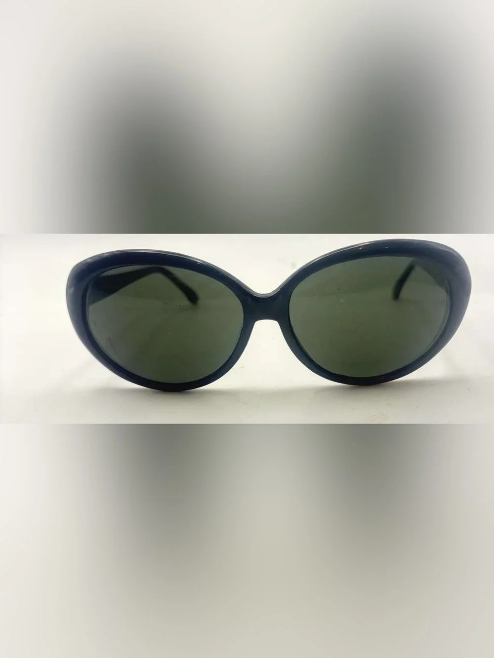 Jones Wear Black Oval Sunglasses Frames Only